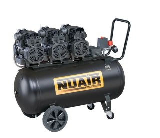 KOMPRESOR BEZOLEJOWY WYCISZONY 100L 8 BAR 64BD 4KM