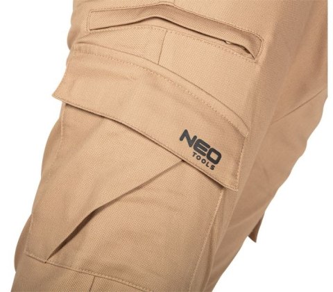 SPODNIE ROBOCZE OUTDOOR TYPU JOGGER BEŻOWE ROZMIAR XL