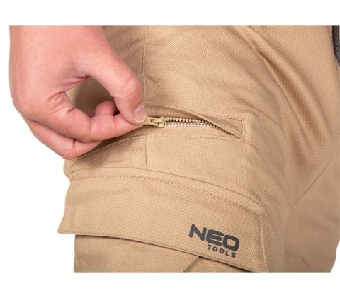 SPODNIE ROBOCZE OUTDOOR TYPU JOGGER BEŻOWE ROZMIAR XS