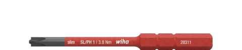 BIT/TRZPIEŃ DO WKRĘTAKA SLIMBIT ELECTRIC PH1 75MM