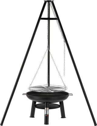 GRILL WISZĄCY NA TRÓJNOGU RUSZT 56.5CM