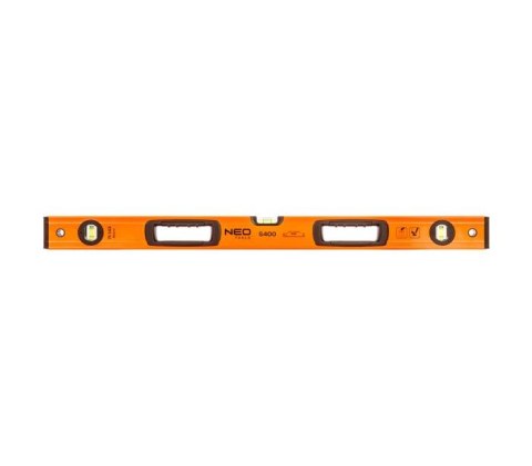 POZIOMICA ALUMINIOWA S 400 3 LIBELLE 2 UCHWYTY 80CM