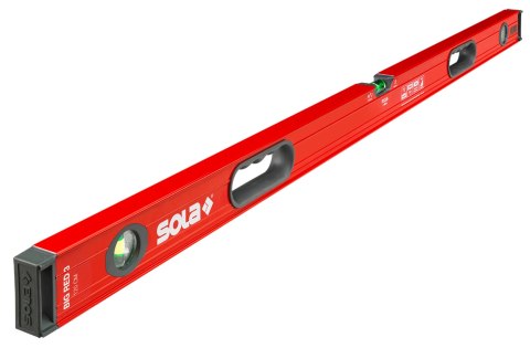 POZIOMICA WSKAŹNIK POZIOMU I PIONU RED 3 80 CM