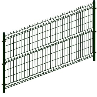PANEL OGRODZENIOWY 2500*1530MM 3W/H*5MM ZIELONY 6005