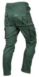 SPODNIE ROBOCZE OUTDOOR TYPU JOGGER ZIELONE ROZMIAR XL