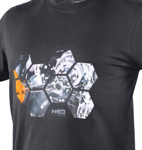 T-SHIRT Z NADRUKIEM WARSZTAT ROZMIAR XL
