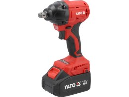 KLUCZ UDAROWY BEZSZCZOTKOWY 18V 1/2'' 350NM 2*4AH