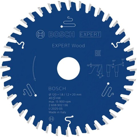 PIŁA TARCZOWA EXPERT 140X20X1.8/1.3X36T