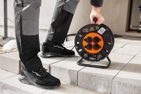PÓŁBUTY ROBOCZE S1 SR STALOWY PODN.ODBLASKOWE ROZM.45