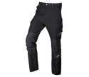 SPODNIE ROBOCZE MIX&MATCH CZARNO-ZIELONE ROZMIAR XL