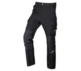 SPODNIE ROBOCZE MIX&MATCH CZARNO-ZIELONE ROZMIAR XXL