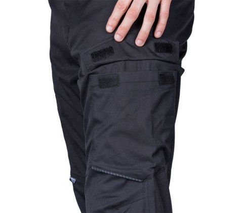 SPODNIE ROBOCZE MIX&MATCH STRETCH CZARNE ROZMIAR XL