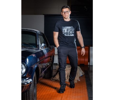 SPODNIE ROBOCZE MIX&MATCH STRETCH CZARNE ROZMIAR XXL