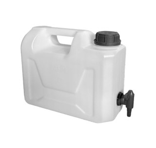 KANISTER NA WODĘ Z KRANEM PLASTIKOWYM 5L 3/4''