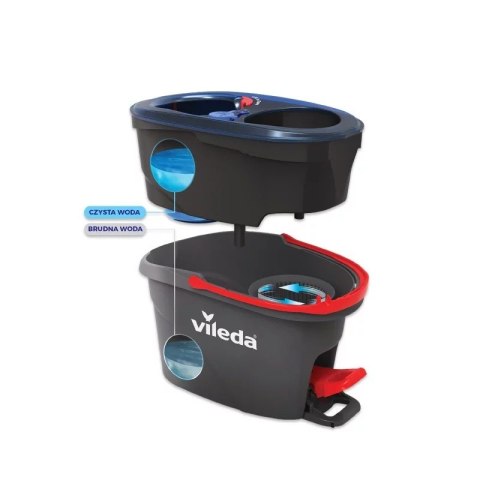 VILEDA MOP H2PRO BOX, MOP+WIADRO+WYCISKACZ