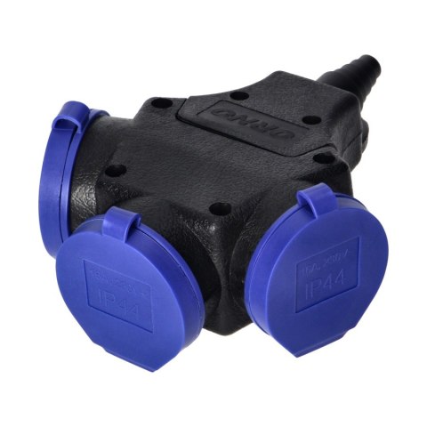 ROZDAŁĘŹNIK IP44, 3*2P+Z, 16A, 230V AC