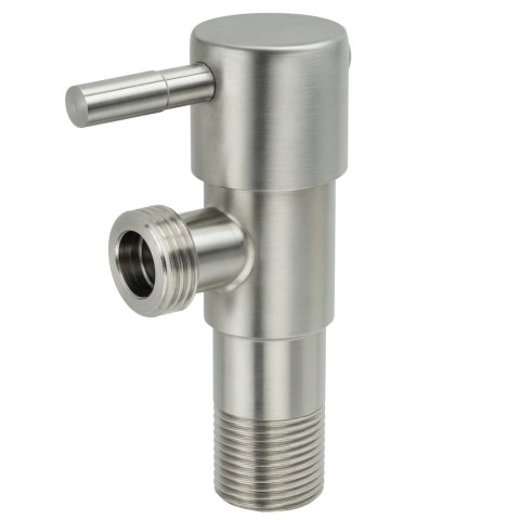 ZAWÓR KĄTOWY ZE STALI NIERDZ. Z GŁOWICĄ CERAMICNĄ 1/2*1/2''