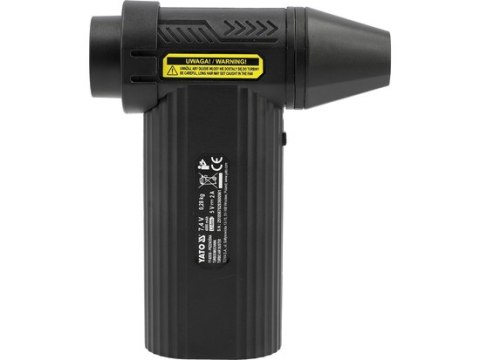 MINI TURBO DMUCHAWA/ODKURZACZ AKU. 7.2V USB-C