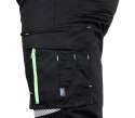 SPODNIE ROBOCZE MIX&MATCH CZARNE ROZMIAR XXL