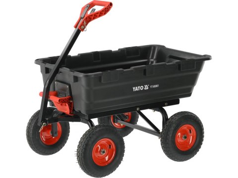 WÓZEK OGRODOWY Z WYWROTKĄ XXL, 550KG