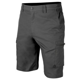KRÓTKIE SPODENKI MIX&MATCH 2WAY STRETCH GRAFIT ROZMIAR XXL