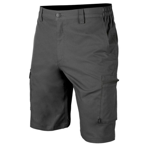 KRÓTKIE SPODENKI MIX&MATCH 2WAY STRETCH GRAFIT ROZMIAR XXL