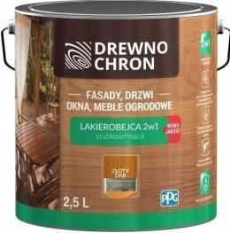 LAKIEROBEJCA ZEWNĘTRZNA 2W1 DĄB ZŁOTY 2.5L