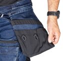 SPODNIE ROBOCZE DENIM WZMOCNIENIA CORDURA, GRANATOWE, ROZ. S