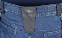 SPODNIE ROBOCZE DENIM WZMOCNIENIA CORDURA, GRANATOWE, ROZ. S