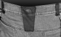 SPODNIE ROBOCZE DENIM WZMOCNIENIA CORDURA, SZARE, ROZ. M