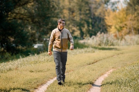 SPODNIE ROBOCZE OUTDOOR TYPU JOGGER SZARE ROZMIAR XXL