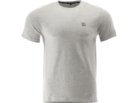 T-SHIRT TALL SZARY MELANŻ Z ELASTANEM R. XXL