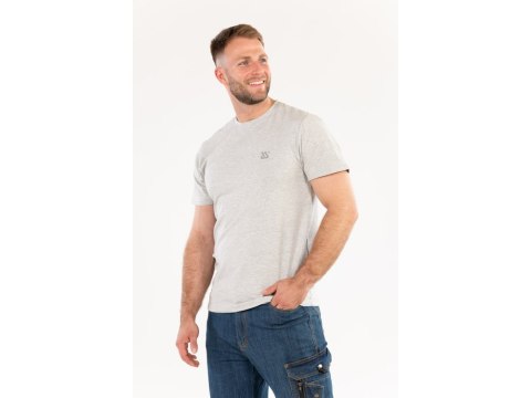 T-SHIRT TALL SZARY MELANŻ Z ELASTANEM R. XXL