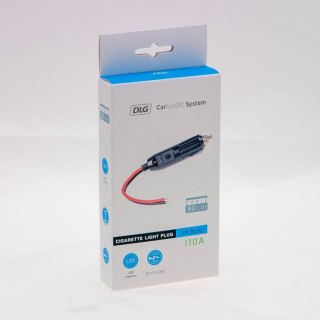 WTYCZKA GNIAZDA ZAPALNICZKI 12/24V Z KABLEM, LED