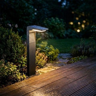 LAMPA SOLARNA SŁUPEK WBIJANY HORIUS 4000K