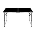 STÓŁ CAMPING SKŁADANY + 4 STOŁKI 120*60*54CM