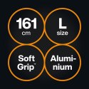 TRZONEK ALUMINIOWY L ONECLICK 161