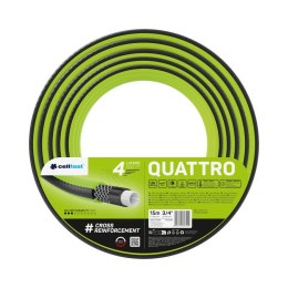 WĄŻ OGRODOWY QUATTRO 3/4'' 15M