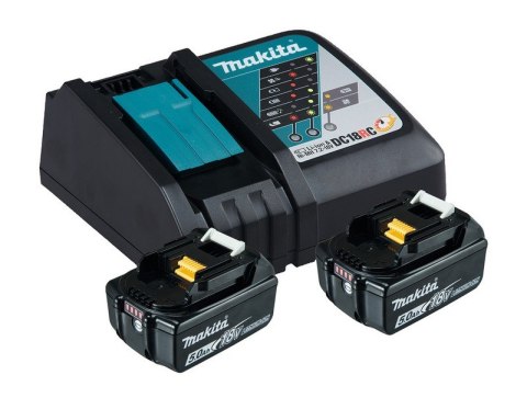 ZESTAW ZASILAJĄCY 18V LTX 2*5.0AH + DC18RC