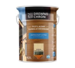 DREWNOCHRON IMPREGNAT POWŁOKOTWÓRCZY SOSNA NATURALNA 4.5L