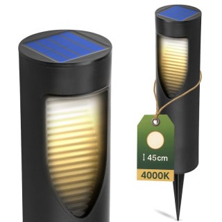 LAMPA SOLARNA WBIJANA BECZKA BURGO 4000K.