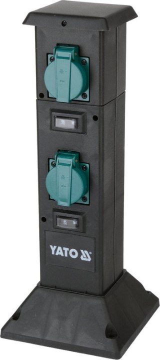 GNIAZDO OGRODOWE SŁUPEK PP IP44 4*230V