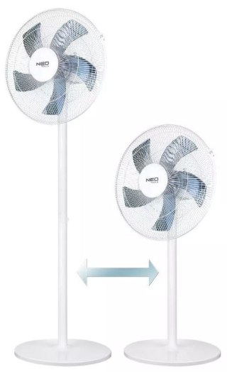 WENTYLATOR PODŁOGOWY 40 CM 50W BIAŁY
