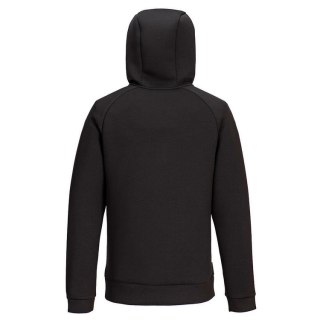 BLUZA Z ZAMKIEM 1/4 DX4 CZARNA ROZMIAR XXL
