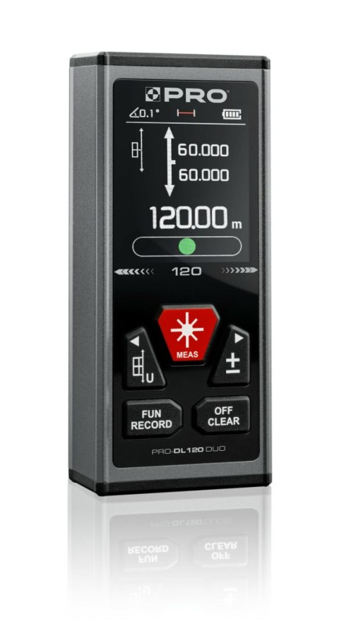 DALMIERZ LASEROWY 2-STRONNY 120M DL-120 DUO-R