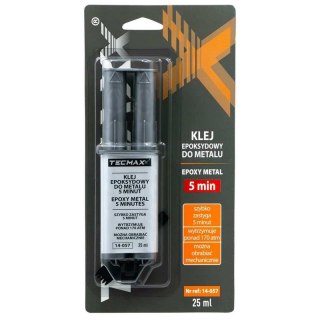 KLEJ EPOKSYDOWY DO METALU 5 MINUT - STRZYKAWKA 25ML