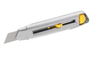 NÓŻ INTERLOCK METALOWY OSTRZE ŁAMANE 18MM