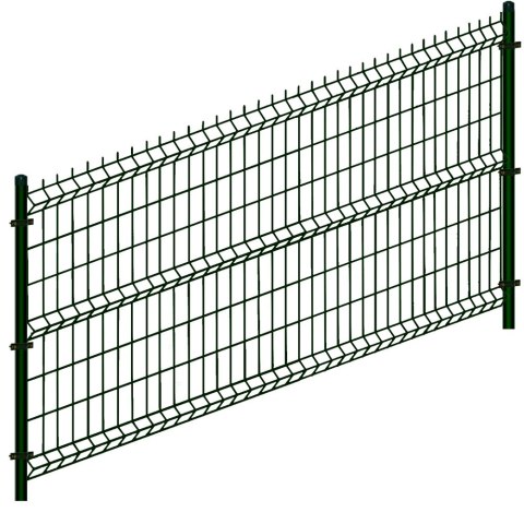 PANEL OGRODZENIOWY 2500*1530MM 3W/H*4MM CZARNY RAL 9005