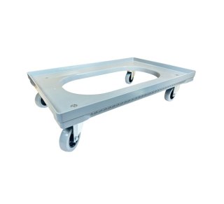 WÓZEK TRANSPORTOWY POD SKRZYNKI PLASTIKOWE WTPA-400X600/M77T