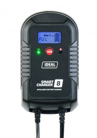 PROSTOWNIK INTELIGENTNY DO ŁADOWANIA SMART CHARGER 8 LCD